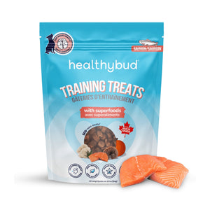 Healthybud Salmon Mini Training Treats｜狗狗零食｜加拿大直送-狗-毛孩物語Pets Thing｜香港寵物貓狗用品專門店：IATA寵物飛機籠、寵物手推車、貓爬架貓樹
