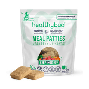 Healthybud Beef Meal Patties｜狗狗食品｜加拿大直送-狗-毛孩物語Pets Thing｜香港寵物貓狗用品專門店：IATA寵物飛機籠、寵物手推車、貓爬架貓樹