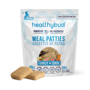 Healthybud Turkey Meal Patties｜狗狗食品｜加拿大直送-狗-毛孩物語Pets Thing｜香港寵物貓狗用品專門店：IATA寵物飛機籠、寵物手推車、貓爬架貓樹