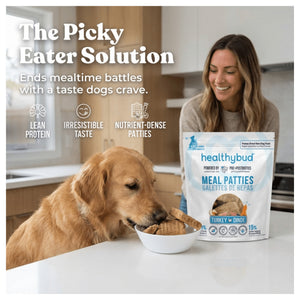 Healthybud Turkey Meal Patties｜狗狗食品｜加拿大直送-狗-毛孩物語Pets Thing｜香港寵物貓狗用品專門店：IATA寵物飛機籠、寵物手推車、貓爬架貓樹