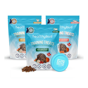 Healthybud Training Treat Variety Pack｜狗狗零食｜加拿大直送-狗-毛孩物語Pets Thing｜香港寵物貓狗用品專門店：IATA寵物飛機籠、寵物手推車、貓爬架貓樹