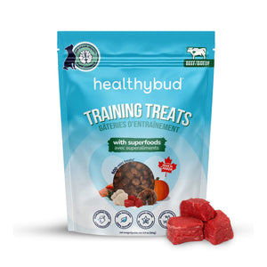 Healthybud Beef Mini Training Treats｜狗狗零食｜加拿大直送-狗-毛孩物語Pets Thing｜香港寵物貓狗用品專門店：IATA寵物飛機籠、寵物手推車、貓爬架貓樹