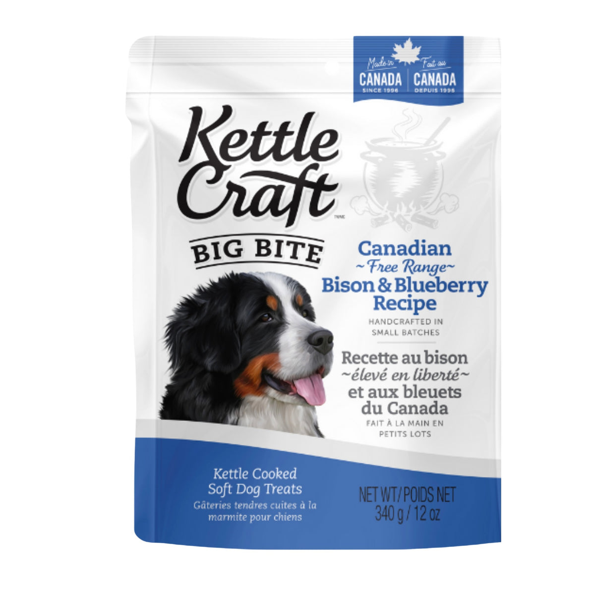 Kettle Craft 加拿大野牛藍莓配方狗小食・大粒 340 g｜加拿大製造 主產品圖