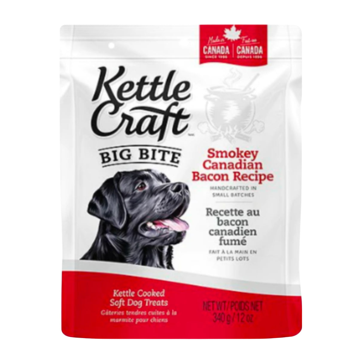 Kettle Craft 煙燻加拿大煙肉配方狗小食・大粒 340 g｜加拿大製造 主產品圖
