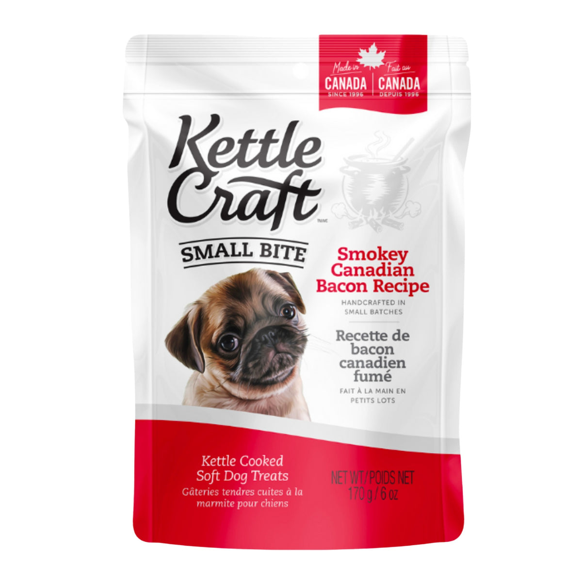 Kettle Craft 煙燻加拿大煙肉配方狗小食・小粒 170 g｜加拿大製造 主產品圖