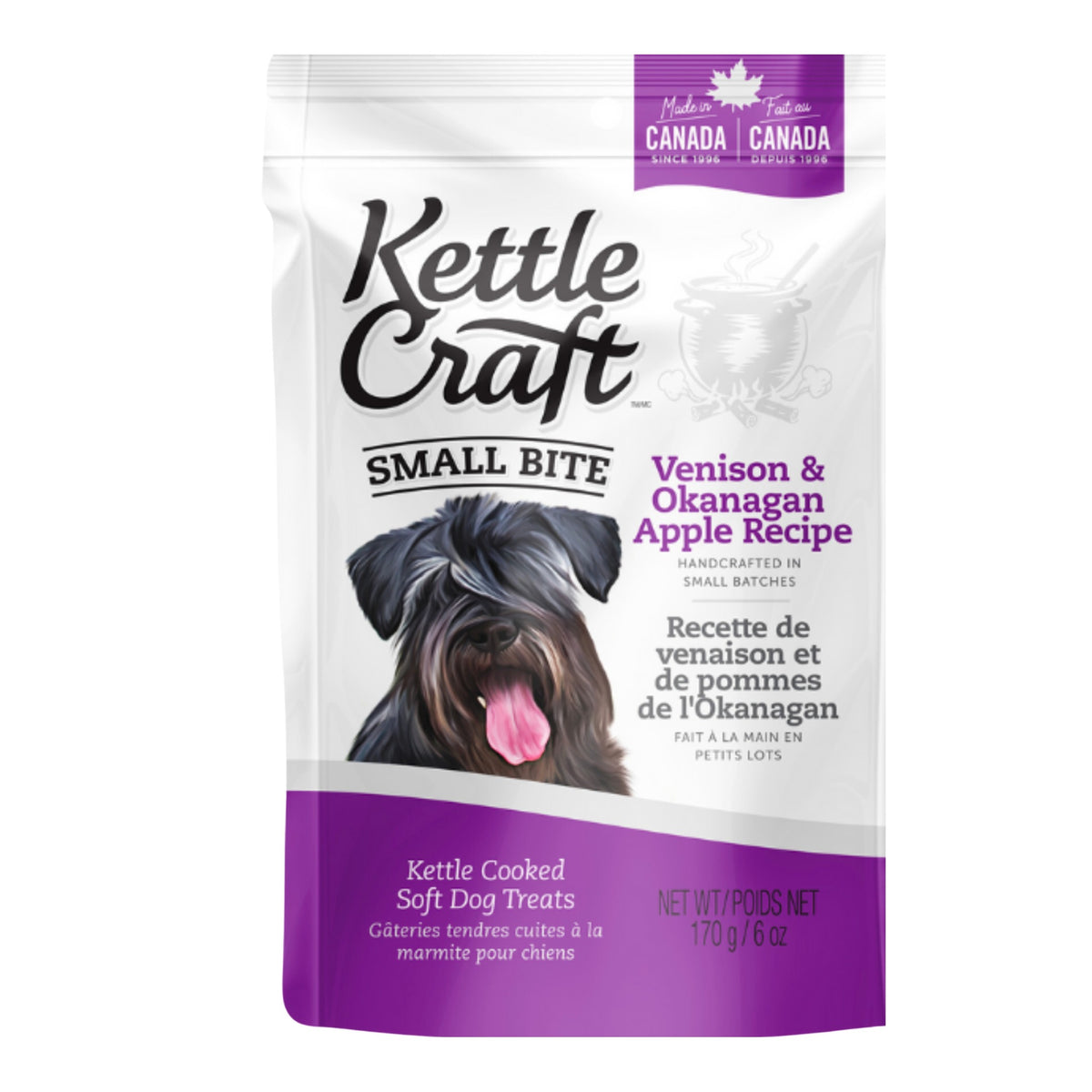 Kettle Craft 鹿肉奧肯拿根蘋果配方狗小食・小粒 170 g｜加拿大製造 主產品圖