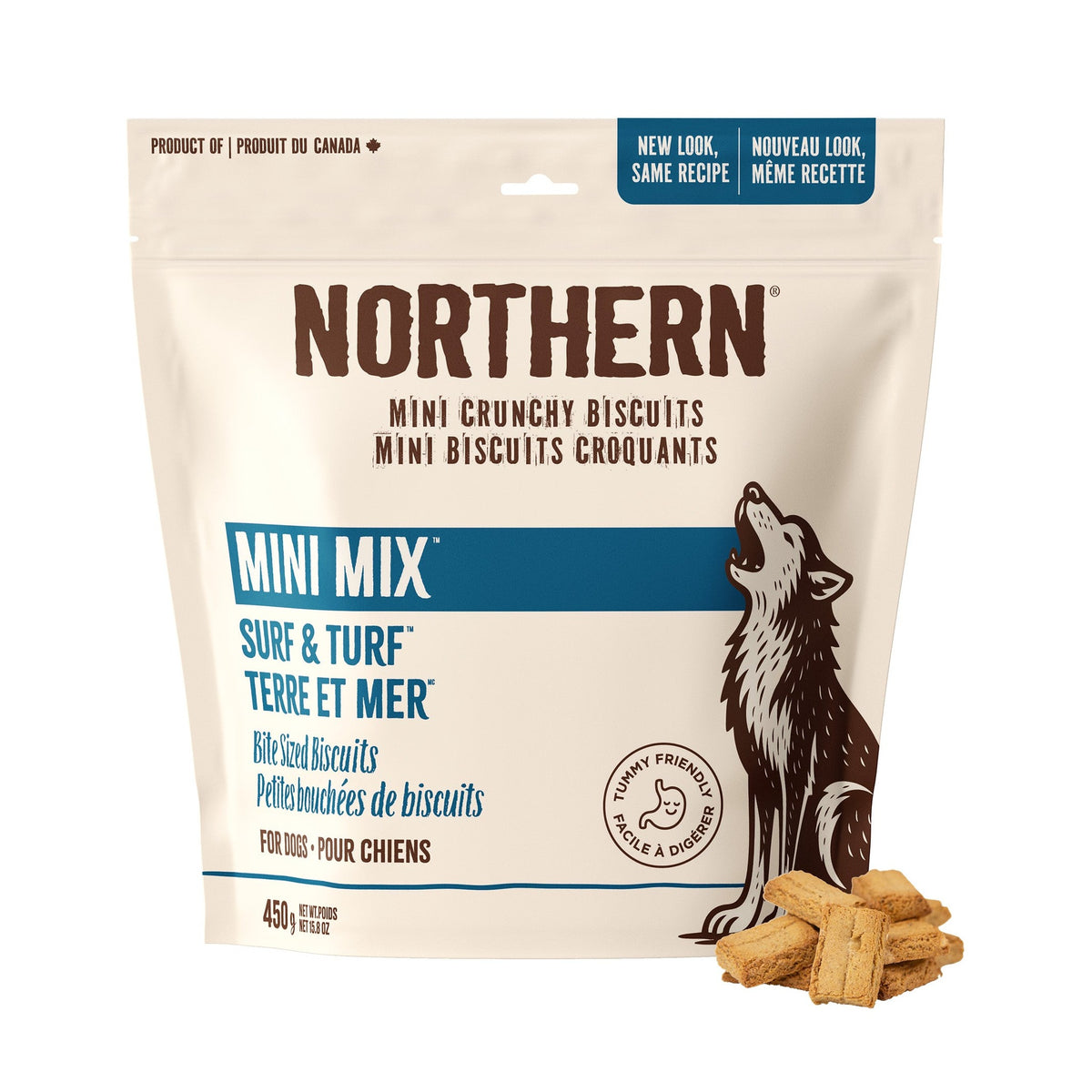 Northern Biscuit MiniMix Surf & Turf Mini Biscuits｜狗狗零食｜加拿大直送-狗-毛孩物語Pets Thing｜香港寵物貓狗用品專門店：IATA寵物飛機籠、寵物手推車、貓爬架貓樹