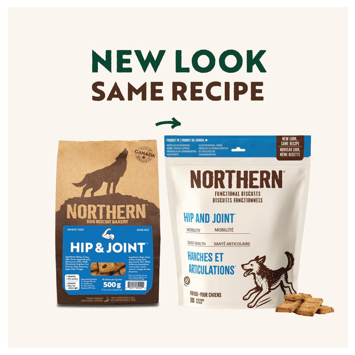 Northern Biscuit Hip & Joint Biscuits｜狗狗營養補充品｜加拿大直送-寵物補充品-毛孩物語Pets Thing｜香港寵物貓狗用品專門店：IATA寵物飛機籠、寵物手推車、貓爬架貓樹