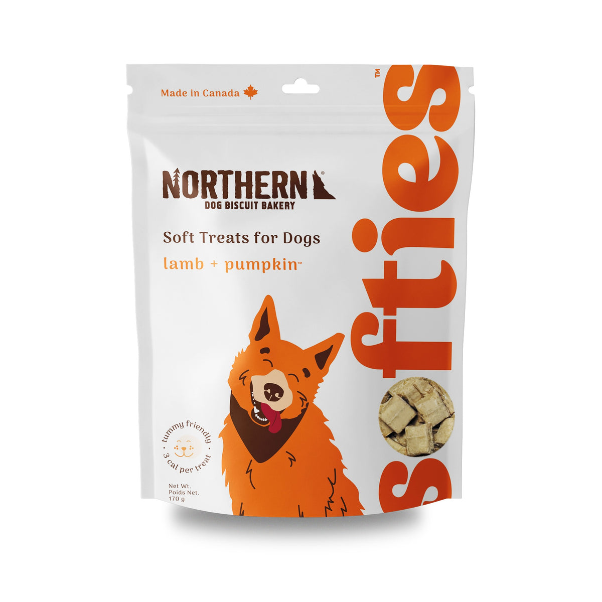 Northern Biscuit Northern Softies Lamb & Pumpkin｜狗狗零食｜加拿大直送-狗-毛孩物語Pets Thing｜香港寵物貓狗用品專門店：IATA寵物飛機籠、寵物手推車、貓爬架貓樹