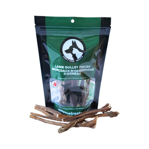 Only One Treats Lamb Gullet Pieces 70g｜狗狗零食及咀嚼小食｜加拿大直送-狗-毛孩物語Pets Thing｜香港寵物貓狗用品專門店：IATA寵物飛機籠、寵物手推車、貓爬架貓樹