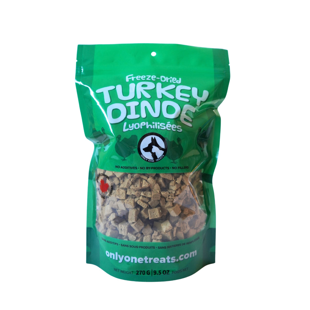 Only One Treats Freeze-Dried Turkey 270g｜貓狗零食｜加拿大直送-貓狗-毛孩物語Pets Thing｜香港寵物貓狗用品專門店：IATA寵物飛機籠、寵物手推車、貓爬架貓樹