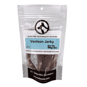 Only One Treats Venison Jerky 56g｜貓狗零食｜加拿大直送-貓狗-毛孩物語Pets Thing｜香港寵物貓狗用品專門店：IATA寵物飛機籠、寵物手推車、貓爬架貓樹