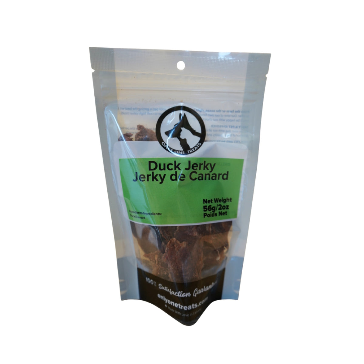 Only One Treats Duck Jerky 56g｜貓狗零食｜加拿大直送-貓狗-毛孩物語Pets Thing｜香港寵物貓狗用品專門店：IATA寵物飛機籠、寵物手推車、貓爬架貓樹