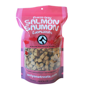 Only One Treats Freeze-Dried Salmon 270g｜貓狗零食｜加拿大直送-貓狗-毛孩物語Pets Thing｜香港寵物貓狗用品專門店：IATA寵物飛機籠、寵物手推車、貓爬架貓樹