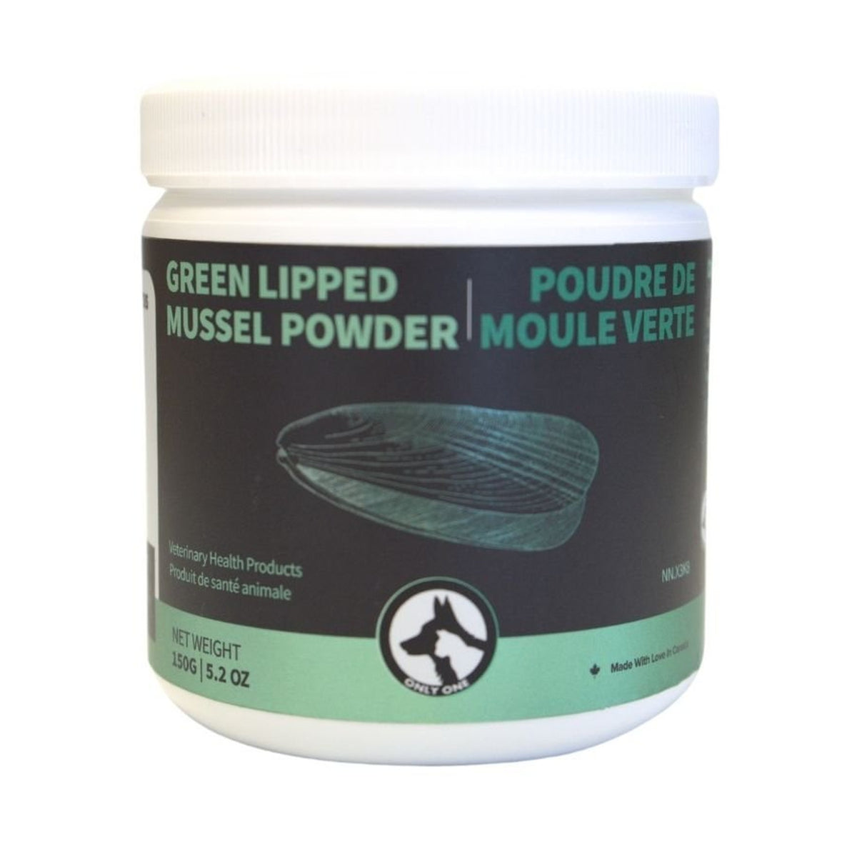 Only One Treats Green Lipped Mussel Powder 150g｜狗狗營養補充品｜加拿大直送-寵物補充品-毛孩物語Pets Thing｜香港寵物貓狗用品專門店：IATA寵物飛機籠、寵物手推車、貓爬架貓樹