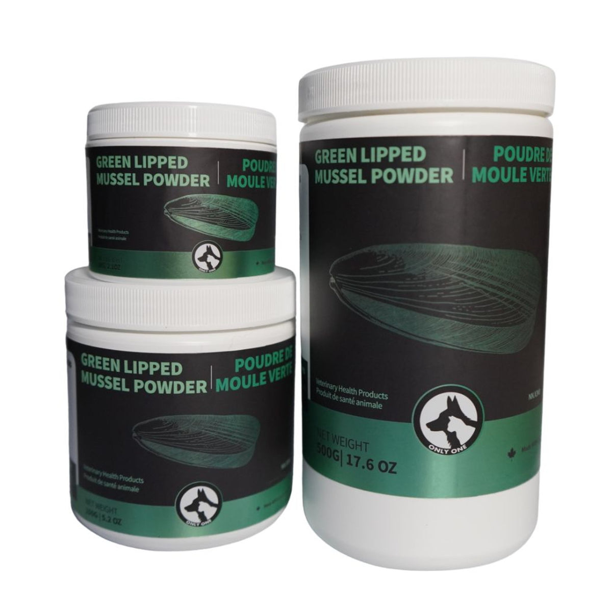 Only One Treats Green Lipped Mussel Powder 150g｜狗狗營養補充品｜加拿大直送-寵物補充品-毛孩物語Pets Thing｜香港寵物貓狗用品專門店：IATA寵物飛機籠、寵物手推車、貓爬架貓樹