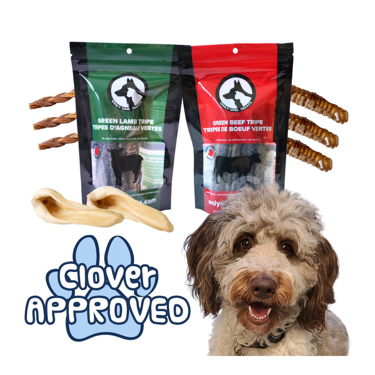 Only One Treats Chomper's Crunch Box｜狗狗零食及咀嚼小食｜加拿大直送-狗-毛孩物語Pets Thing｜香港寵物貓狗用品專門店：IATA寵物飛機籠、寵物手推車、貓爬架貓樹