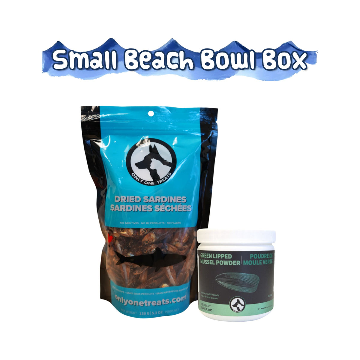 Only One Treats Small Beach Bowl Box｜貓狗營養補充品｜加拿大直送-寵物補充品-毛孩物語Pets Thing｜香港寵物貓狗用品專門店：IATA寵物飛機籠、寵物手推車、貓爬架貓樹