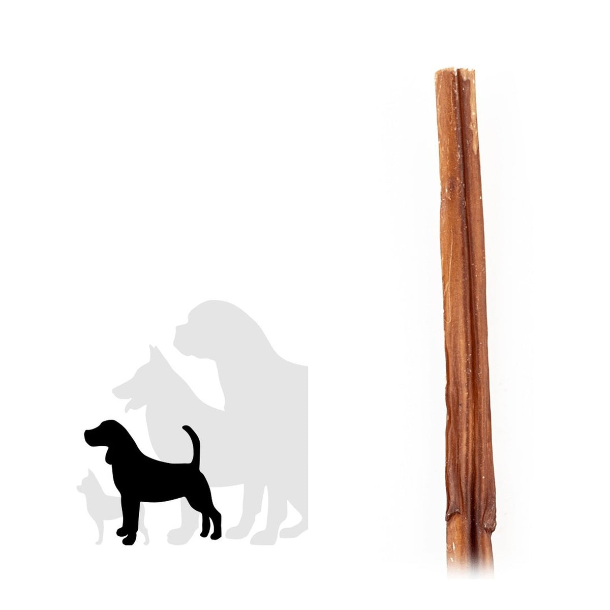 Only One Treats 12" Standard Bully Stick｜狗狗零食及咀嚼小食｜加拿大直送-狗-毛孩物語Pets Thing｜香港寵物貓狗用品專門店：IATA寵物飛機籠、寵物手推車、貓爬架貓樹