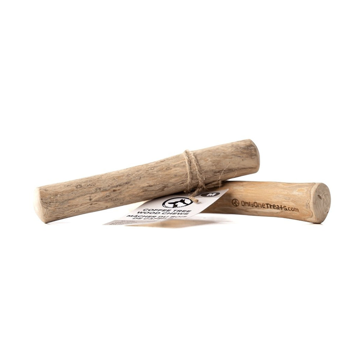 Only One Treats Medium Coffee Wood Chew｜狗狗零食及咀嚼小食｜加拿大直送-狗-毛孩物語Pets Thing｜香港寵物貓狗用品專門店：IATA寵物飛機籠、寵物手推車、貓爬架貓樹