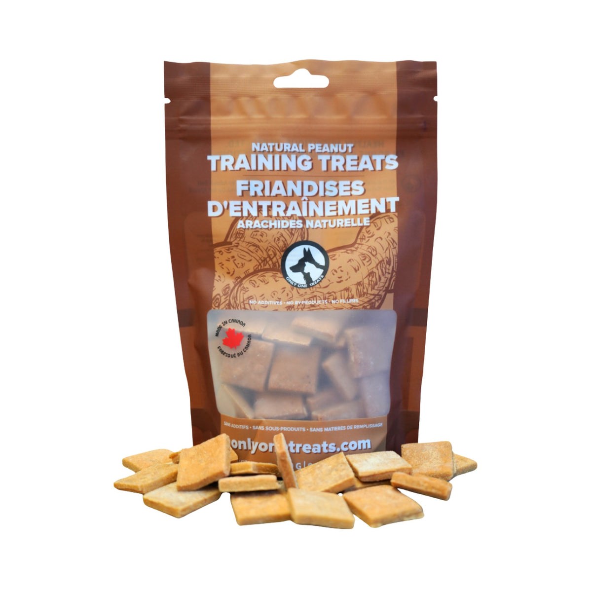 Only One Treats Soft Natural Peanut Training Treats 170g｜貓狗零食｜加拿大直送-貓狗-毛孩物語Pets Thing｜香港寵物貓狗用品專門店：IATA寵物飛機籠、寵物手推車、貓爬架貓樹