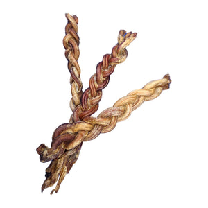 Only One Treats 8-11" Braided Lamb Pizzle Stick｜狗狗零食及咀嚼小食｜加拿大直送-狗-毛孩物語Pets Thing｜香港寵物貓狗用品專門店：IATA寵物飛機籠、寵物手推車、貓爬架貓樹