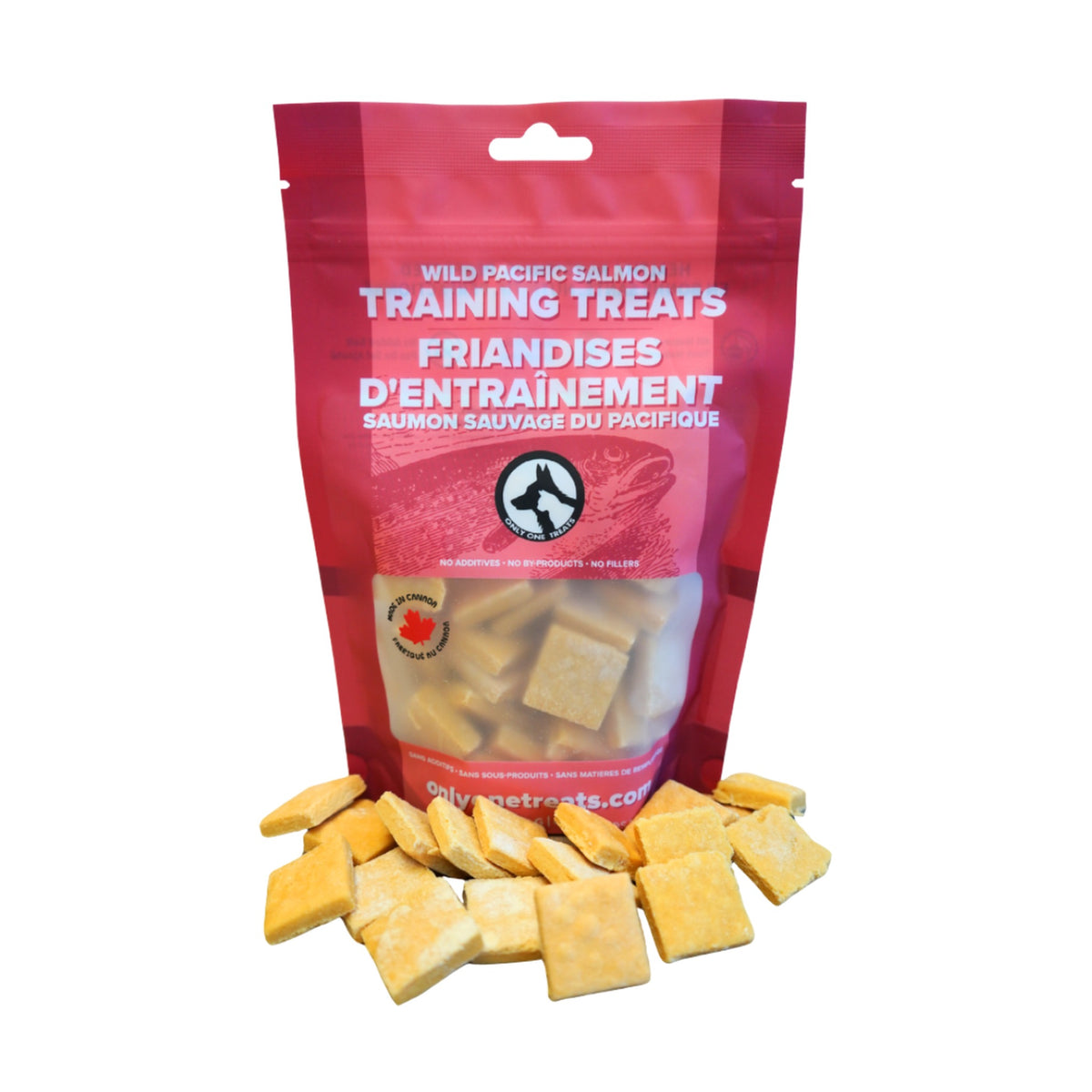 Only One Treats Wild Pacific Salmon Training Treats 170g｜貓狗零食｜加拿大直送-貓狗-毛孩物語Pets Thing｜香港寵物貓狗用品專門店：IATA寵物飛機籠、寵物手推車、貓爬架貓樹