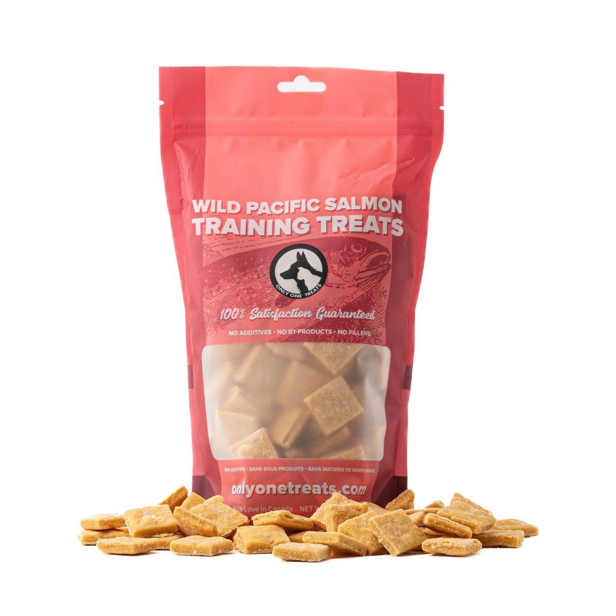 Only One Treats Wild Pacific Salmon Training Treats 680g｜貓狗零食｜加拿大直送-貓狗-毛孩物語Pets Thing｜香港寵物貓狗用品專門店：IATA寵物飛機籠、寵物手推車、貓爬架貓樹