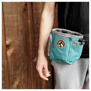 Only One Treats Large Treat Pouch - Teal｜寵物餵食用品｜加拿大直送-狗-毛孩物語Pets Thing｜香港寵物貓狗用品專門店：IATA寵物飛機籠、寵物手推車、貓爬架貓樹