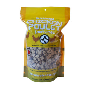 Only One Treats Freeze-Dried Chicken 310g｜貓狗零食｜加拿大直送-貓狗-毛孩物語Pets Thing｜香港寵物貓狗用品專門店：IATA寵物飛機籠、寵物手推車、貓爬架貓樹