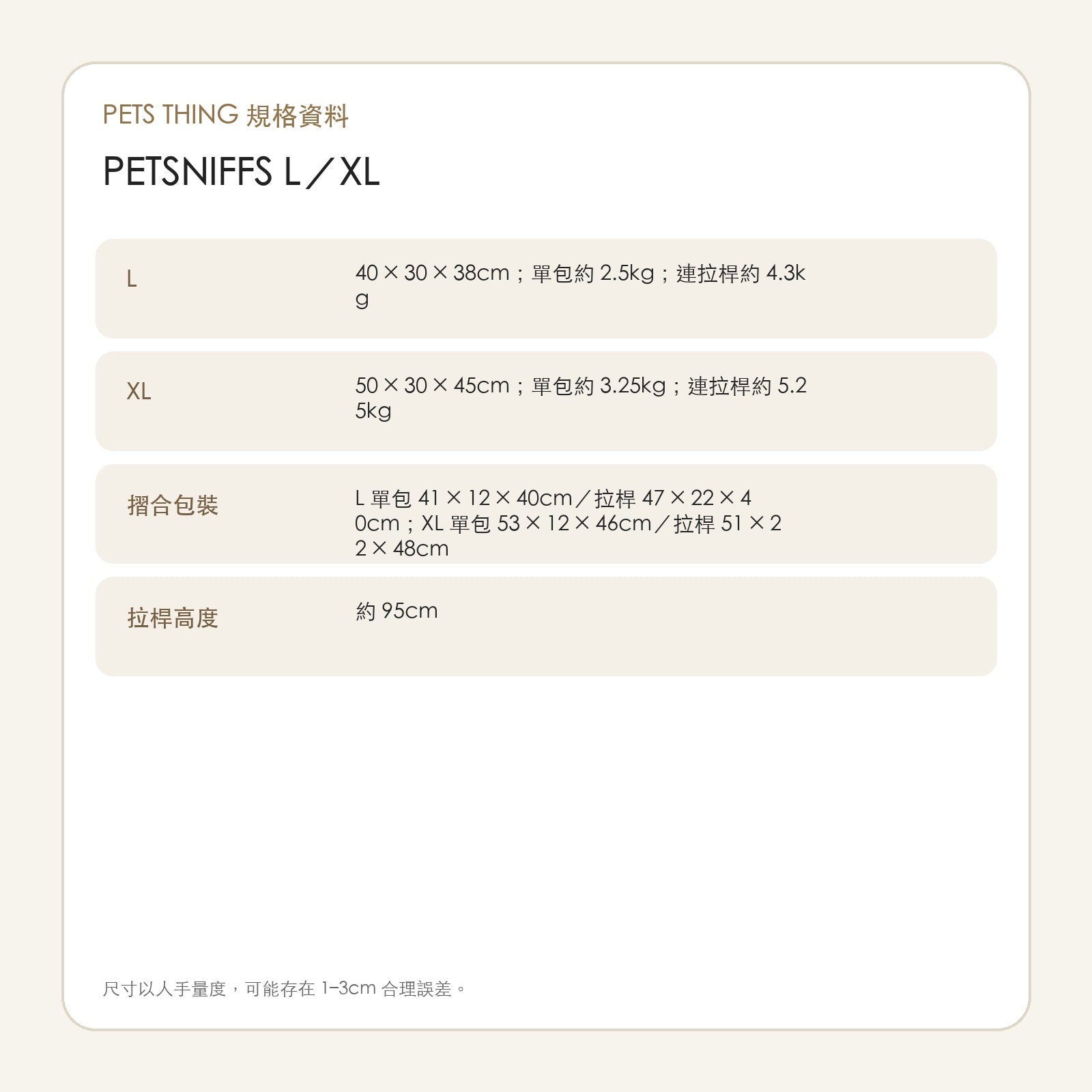 PETSNIFFS 嗅探 L／XL 超大透氣寵物拉桿背包（3 色）-寵物航空箱寵物袋-毛孩物語Pets Thing｜香港寵物貓狗用品專門店：IATA寵物飛機籠、寵物手推車、貓爬架貓樹