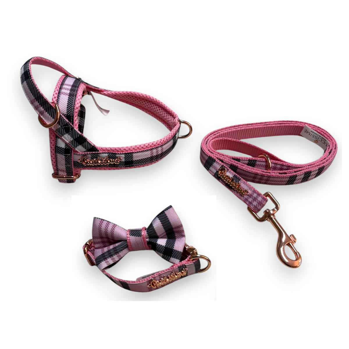Puccissimé Pet Couture Blossom bow tie｜狗狗蝴蝶結領飾｜加拿大直送-狗-毛孩物語Pets Thing｜香港寵物貓狗用品專門店：IATA寵物飛機籠、寵物手推車、貓爬架貓樹