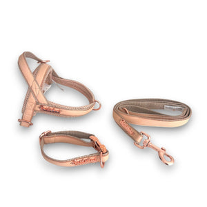 Puccissimé Pet Couture Peach Genuine Leather Leash｜狗狗牽引繩｜加拿大直送 產品細節圖 3