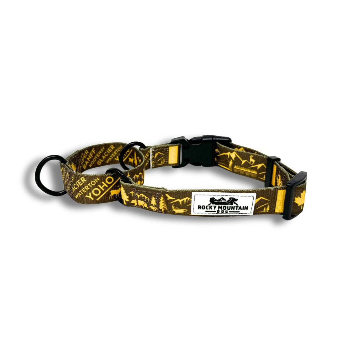 Rocky Mountain Dog Canadian Rockies Martingale Clip Collar 戶外狗狗用品｜加拿大直送 產品細節圖 3