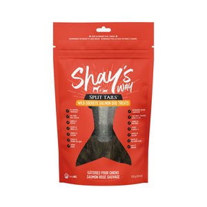 Shay's Way Wild Sockeye Split Tails — 250g｜狗狗零食及咀嚼小食｜加拿大直送-狗-毛孩物語Pets Thing｜香港寵物貓狗用品專門店：IATA寵物飛機籠、寵物手推車、貓爬架貓樹
