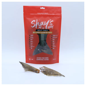 Shay's Way Wild Sockeye Split Tails — 250g｜狗狗零食及咀嚼小食｜加拿大直送-狗-毛孩物語Pets Thing｜香港寵物貓狗用品專門店：IATA寵物飛機籠、寵物手推車、貓爬架貓樹