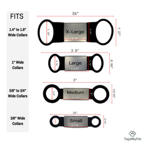 Tag4MyPet Minimalist Designs Engraved - Silent Dog Tag｜寵物刻字名牌｜加拿大直送-狗-毛孩物語Pets Thing｜香港寵物貓狗用品專門店：IATA寵物飛機籠、寵物手推車、貓爬架貓樹