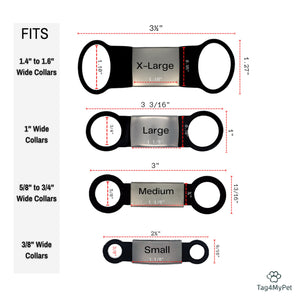 Tag4MyPet Custom Dog Tags Engraved - Silent Dog Tag｜寵物刻字名牌｜加拿大直送-狗-毛孩物語Pets Thing｜香港寵物貓狗用品專門店：IATA寵物飛機籠、寵物手推車、貓爬架貓樹