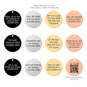 Tag4MyPet Custom Stylish Designs Engraved - Pet ID Tags｜寵物刻字名牌｜加拿大直送-狗-毛孩物語Pets Thing｜香港寵物貓狗用品專門店：IATA寵物飛機籠、寵物手推車、貓爬架貓樹