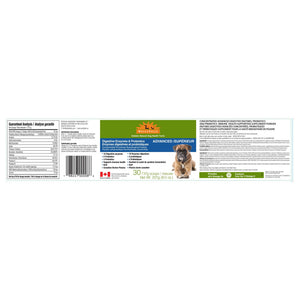 WellyTails Digestive Enzymes & Probiotics ADVANCED｜狗狗營養補充品｜加拿大直送-寵物補充品-毛孩物語Pets Thing｜香港寵物貓狗用品專門店：IATA寵物飛機籠、寵物手推車、貓爬架貓樹