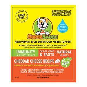 WellyTails SUPERSAUCE™ White Cheddar Cheese + PROBIOTICS Digestive Health 5.4 oz. (153g) MADE IN CANADA｜狗狗營養補充品｜加拿大直送-寵物補充品-毛孩物語Pets Thing｜香港寵物貓狗用品專門店：IATA寵物飛機籠、寵物手推車、貓爬架貓樹