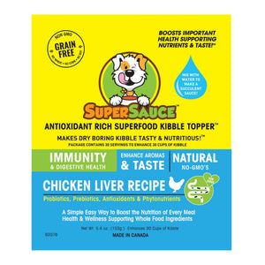 WellyTails SUPERSAUCE™ Chicken Liver + PROBIOTICS Digestive Health 5.4 oz. (153g) MADE IN CANADA｜狗狗營養補充品｜加拿大直送-寵物補充品-毛孩物語Pets Thing｜香港寵物貓狗用品專門店：IATA寵物飛機籠、寵物手推車、貓爬架貓樹