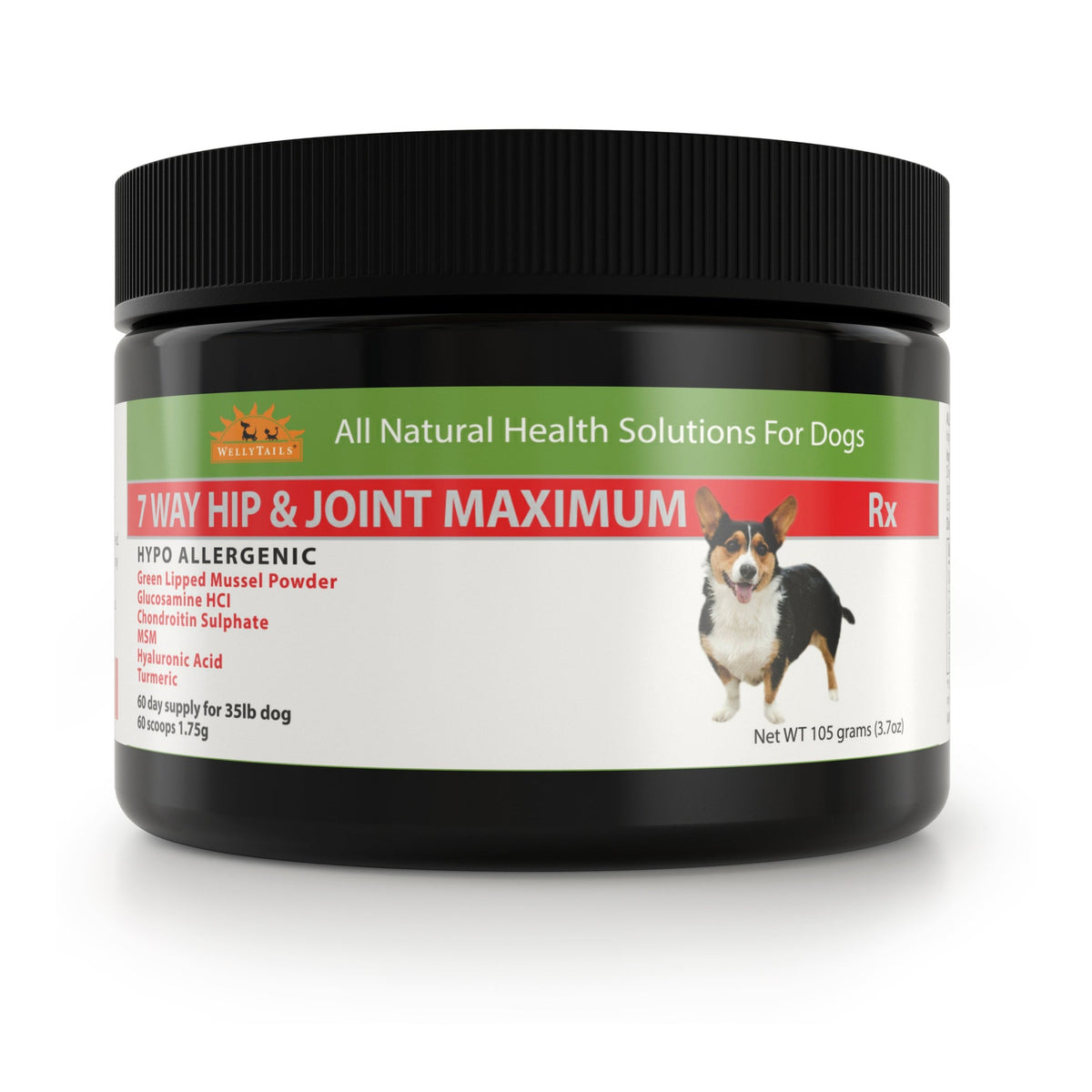 WellyTails 7-Way Hip & Joint MAXIMUM, Chicken & Beef Free｜狗狗營養補充品｜加拿大直送-寵物補充品-毛孩物語Pets Thing｜香港寵物貓狗用品專門店：IATA寵物飛機籠、寵物手推車、貓爬架貓樹