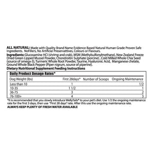 WellyTails 7-Way Hip & Joint MAXIMUM, Chicken & Beef Free｜狗狗營養補充品｜加拿大直送-寵物補充品-毛孩物語Pets Thing｜香港寵物貓狗用品專門店：IATA寵物飛機籠、寵物手推車、貓爬架貓樹