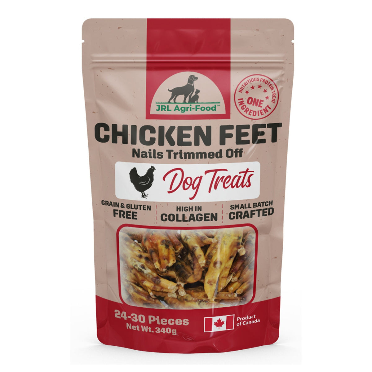 WellyTails Chicken Feet Chews for Dogs & Cats – Nails Trimmed, 340 g｜貓狗零食｜加拿大直送-貓狗-毛孩物語Pets Thing｜香港寵物貓狗用品專門店：IATA寵物飛機籠、寵物手推車、貓爬架貓樹