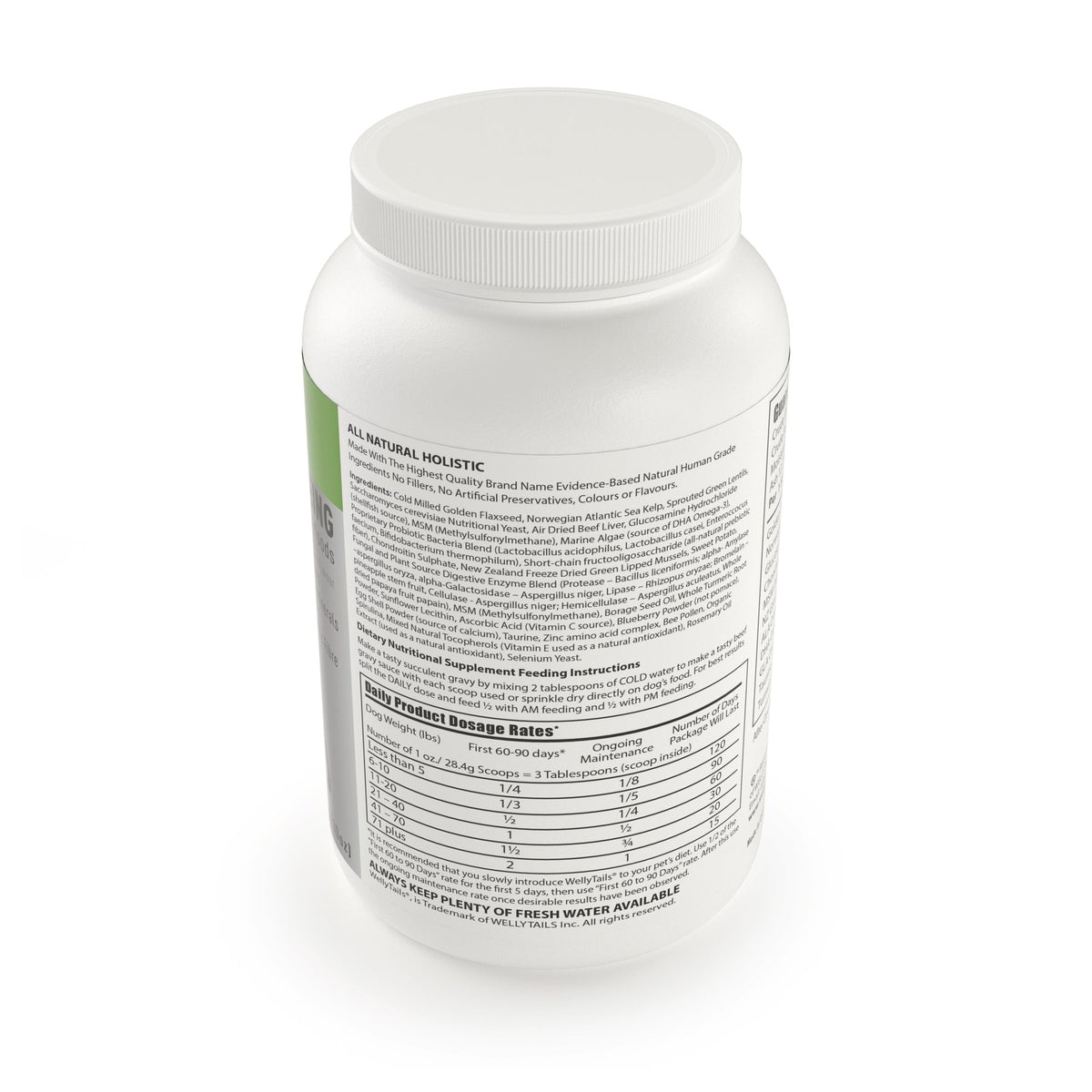 WellyTails® Daily Joint & Wellbeing - for Medium and Large Dogs｜狗狗營養補充品｜加拿大直送-寵物補充品-毛孩物語Pets Thing｜香港寵物貓狗用品專門店：IATA寵物飛機籠、寵物手推車、貓爬架貓樹
