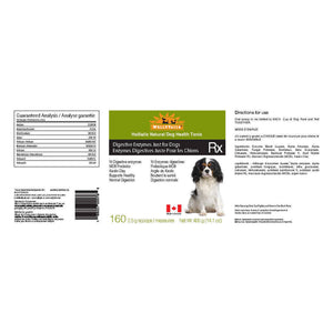WellyTails Digestive Enzymes Just for Dogs 400g｜狗狗營養補充品｜加拿大直送-寵物補充品-毛孩物語Pets Thing｜香港寵物貓狗用品專門店：IATA寵物飛機籠、寵物手推車、貓爬架貓樹