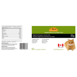 WellyTails Digestive Enzymes Just for Cats 95g｜貓貓營養補充品｜加拿大直送-寵物補充品-毛孩物語Pets Thing｜香港寵物貓狗用品專門店：IATA寵物飛機籠、寵物手推車、貓爬架貓樹