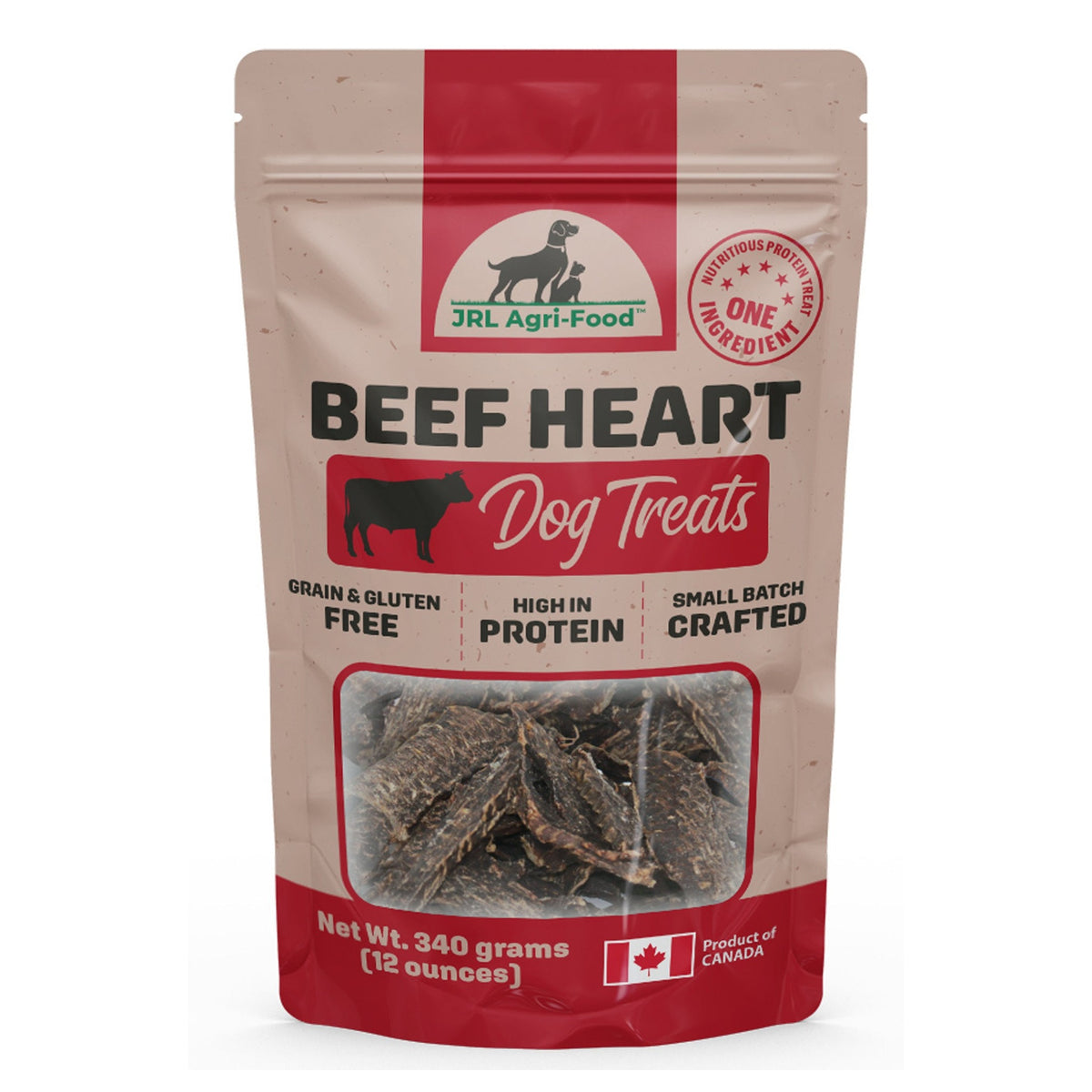 WellyTails Beef Heart Treats for Dogs – Single Ingredient, 340 g｜貓狗零食｜加拿大直送-貓狗-毛孩物語Pets Thing｜香港寵物貓狗用品專門店：IATA寵物飛機籠、寵物手推車、貓爬架貓樹