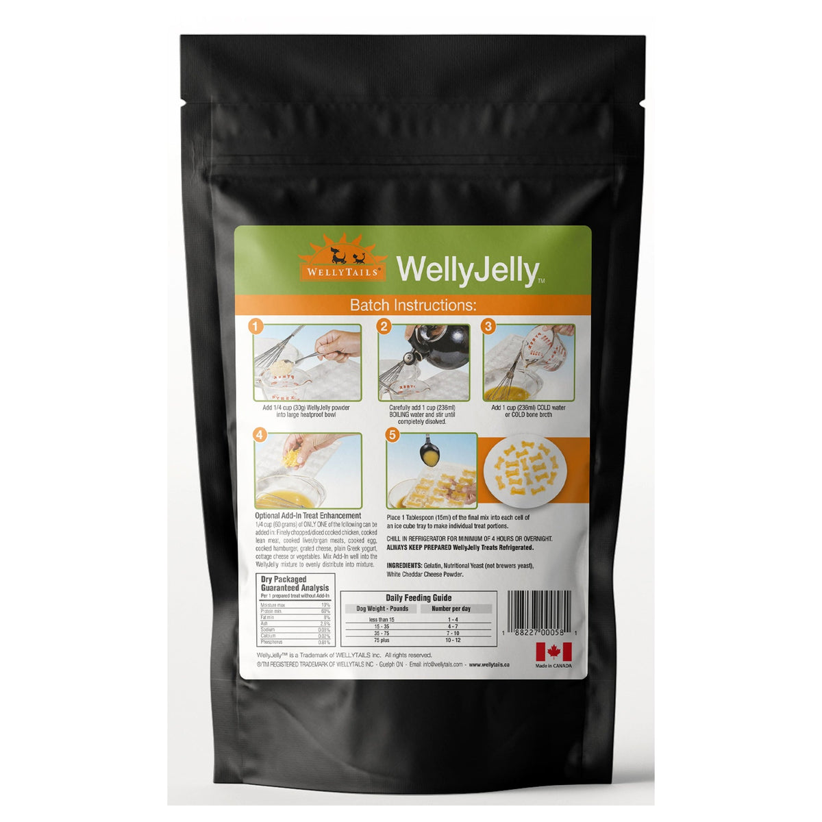 WellyTails WellyJelly Low-Calorie Homemade Dog Treat Mix – Makes 160 Treats｜狗狗零食及咀嚼小食｜加拿大直送-狗-毛孩物語Pets Thing｜香港寵物貓狗用品專門店：IATA寵物飛機籠、寵物手推車、貓爬架貓樹